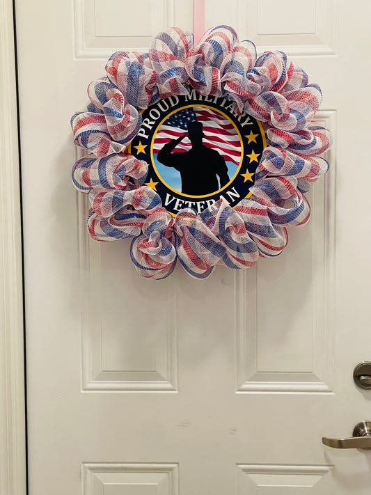 Veterans Wreath- All American 1